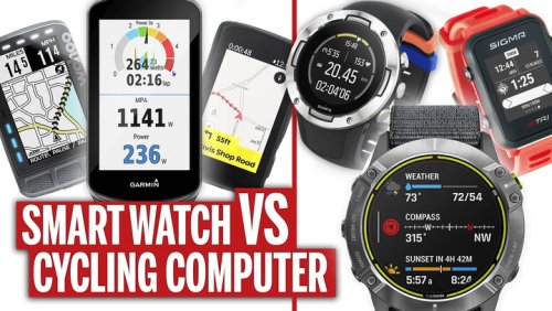 Smartwatch vs Cycling Computer