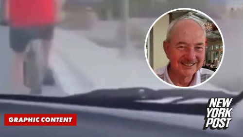 Footage shows teen driver appear to deliberately hit and kill retired police chief Andreas Probst