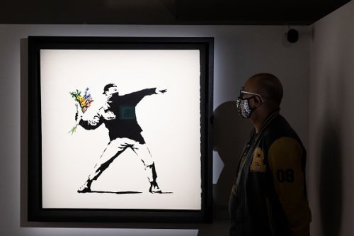 Banksy Painting Sells for Millions Paid in Cryptocurrency