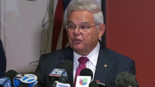 Who is Bob Menendez, the senator charged with three counts of corruption crimes?