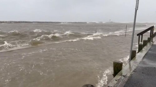 Tropical Storm Ophelia Causes Coastal Flooding In New Jersey, USA 5