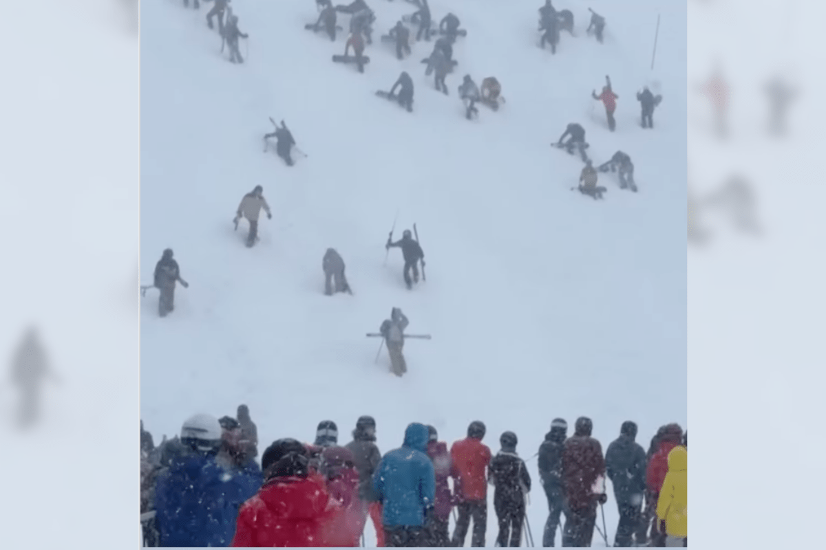 The lift line was too long — you'll never guess what skiers did next