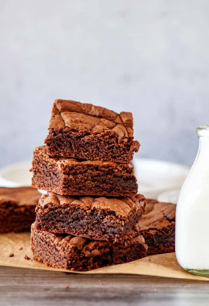 Chocolate Cake Mix Brownies