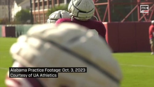 Alabama Practice Footage: Oct. 3, 2023