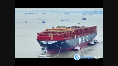 The World's Largest Newly Built Container Ship in Suzhou, China 3 ...