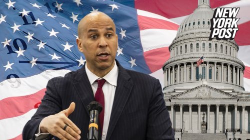 Moments from Cory Booker's record-breaking Senate floor speech