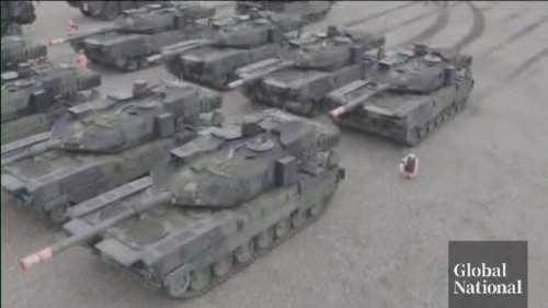 Canada sending 4 Leopard 2 tanks to Ukraine, Russia renews attacks