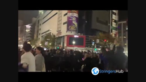 World Cup 2022: Japan Fans Celebrate At Shibuya Scramble After Historic Win Over Germany 2