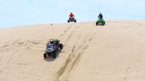 One Of Oregon's Beaches Offers Coastal Dunes For Off-Roading Adventures
