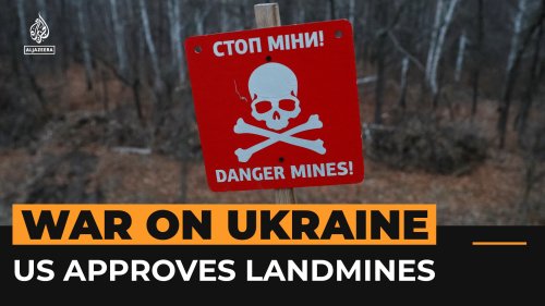 US approves landmine shipment for Ukraine after refusing for years