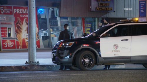 US, Los Angeles: Hollywood Report of Burglary Suspect Inside Madame Tussauds