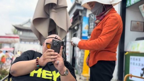 China: Bald man in China turned heads with surprise dreadlock makeover