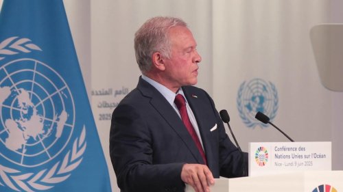 France: Jordan’s King Abdullah II speaks at opening session of 3rd UN Ocean Conference in France