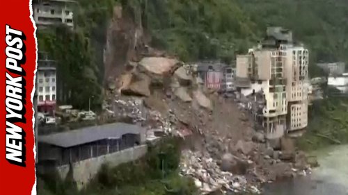 8 people dead in devastating landslide in southwest China