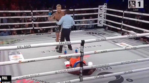 Watch Jake Paul knock out his latest opponent in the first round