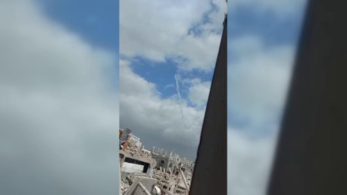Hamas in Gaza Lunched Three Rockets Towards Tel Aviv