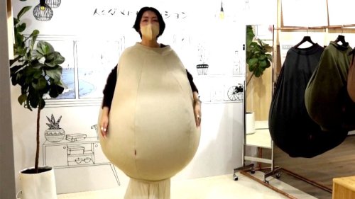 This is the Wearable Beanbag Body Suit That Lets You Drop and Nap Anywhere, Anytime