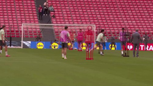 Spain: Tottenham hold final training for Europa League final vs. Manchester United in Bilbao