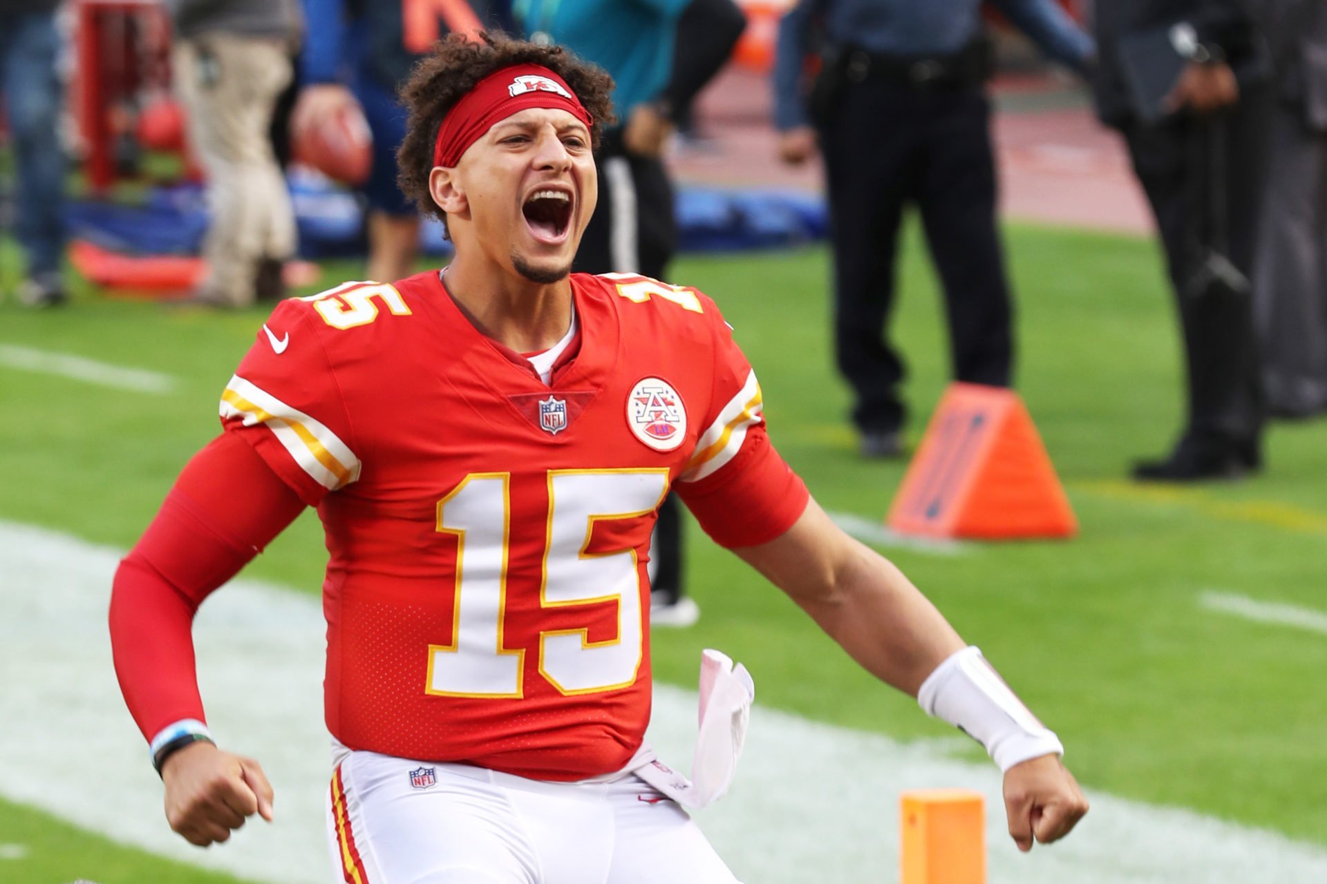 Patrick Mahomes and his wife have been together since their high school