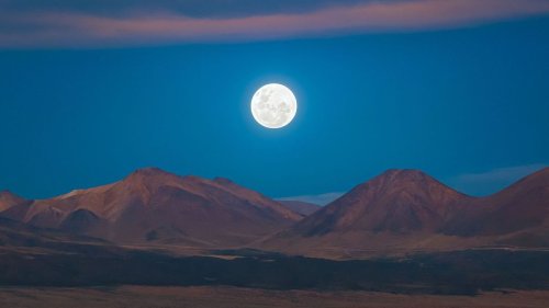 Skywatching Forecast:  Full Moon Illuminates Night Sky Alongside Venus and Mars