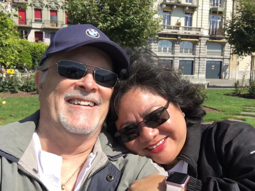 Lovers in Vevey