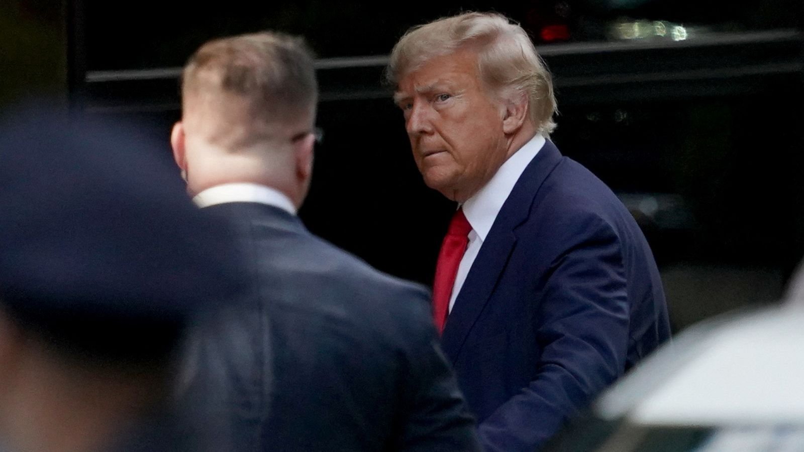 Trump pleads not guilty to 34 felony counts of falsifying business records