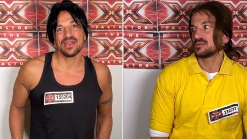 Peter Andre recreates iconic Ant and Seb X Factor audition