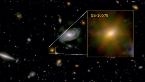 Black Hole Caught Starving Ancient Galaxy to Death, Webb and ALMA Find