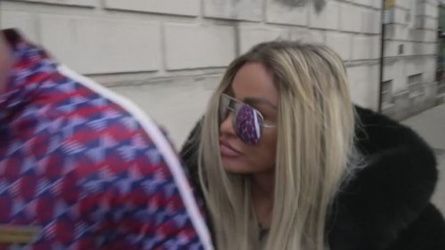 Katie Price appears at Lewes Crown Court