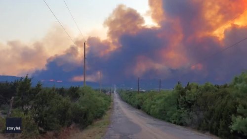 Wildfires Prompt Evacuations in Taylor County, Texas