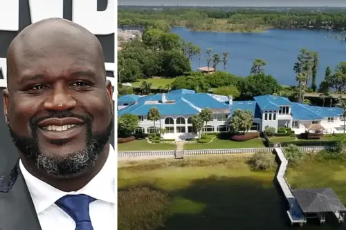 Take a look at Shaq's insane mansion with special ceilings