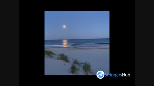 Stunning Photos Of Pink Supermoon Captured In Maryland ...