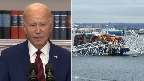 Federal government will pay to rebuild Baltimore’s Key Bridge ‘in full’, Biden says