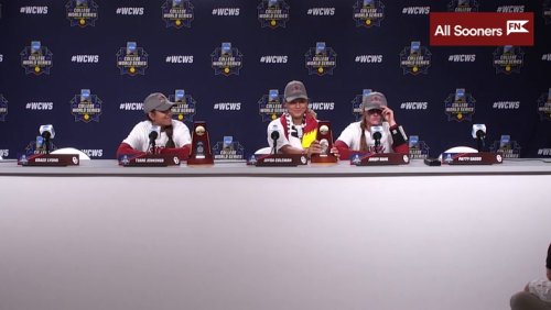 OU Softball - FSU postgame 2
