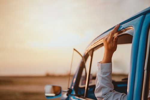 There's a new driving gesture sports car drivers are using to warn each other