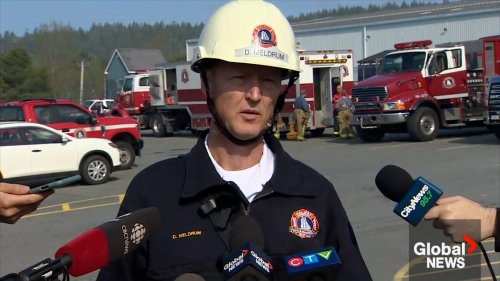 Thousands evacuated as Halifax-area wildfire continues to burn out of control