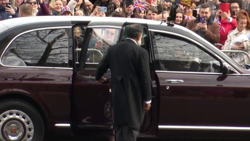 King Charles and Queen Camilla greeted by boos and chants from anti-monarch protesters at Royal Maundy service