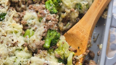 Ground Beef and Broccoli Casserole