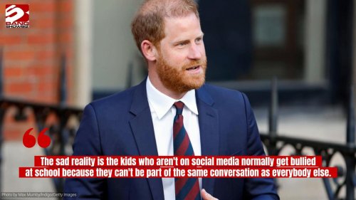 Prince Harry believes more action is needed to protect children from social media