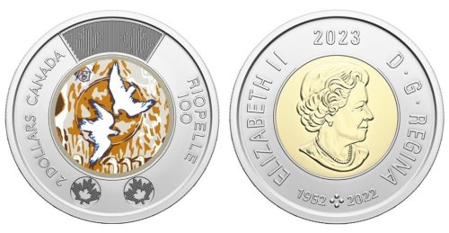Canada Has A New Steel $2 Coin & It Features Flying Geese (PHOTOS)