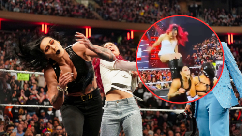 Did Rhea Ripley break her nose on WWE Raw?!