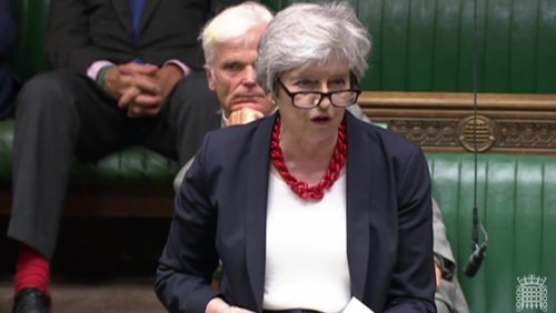 Theresa May urges MPs to consider responsibilities to constituents during debate on Partygate report