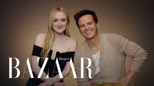 Dakota Fanning & Andrew Scott Quiz Each Other on Their Careers | All About Me | Harper's BAZAAR