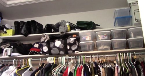 How to organize your bedroom closet for maximum space