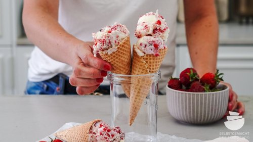 Selbstgemachtes Eis - die beste Erfrischung des Sommers!