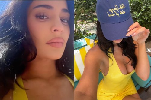 You should definitely take a look at Kylie Jenner's skin-tight Coachella look