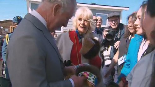Prince Charles and Camilla meet Indigenous leaders in Canada's north