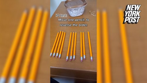 If you solve this pencil riddle in 10 seconds, then your brain is sharp