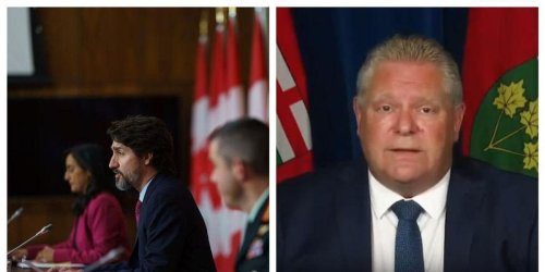 Trudeau Took A Shot At Ford's Government For How They're Handling The Pandemic