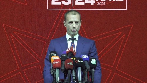 Türkiye: UEFA Başkanı Aleksander Ceferin, UEFA İstanbul Ofisi'nin açılışı öncesi gala programında konuştu